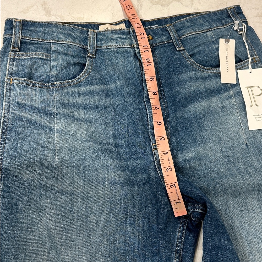 Anthropologie The Kenna Mid-Rise Heritage Barrel Jeans Size 31 NWT - Picture 14 of 16